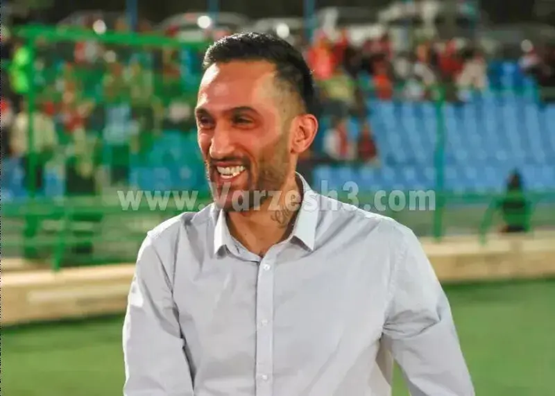 پیام صادقیان در ورزشگاه شهر قدس شاهد دیدار پرسپولیس مقابل ملوان بود