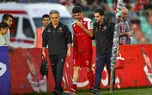 محمد خدابنده‌لو در تمرین پرسپولیس مصدوم شد و بازی نساجی را از دست داد