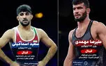 امیدواری تلاش برای کسب مدال‌های طلا در روز چهارم کشتی فرنگی قهرمانی جهان در قزاقستان